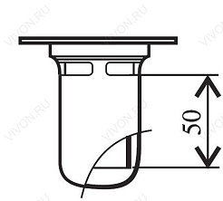 Ravak  Сифон для душевого поддона Ravak Basic 90 (X01308) – фотография-2
